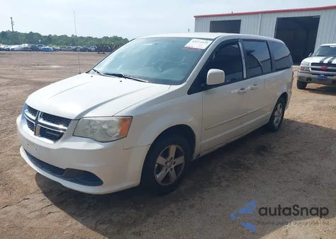 2013 Dodge Grand Caravan Sxt из США, поврежденный, VIN 2C4RDGCG5DR536791